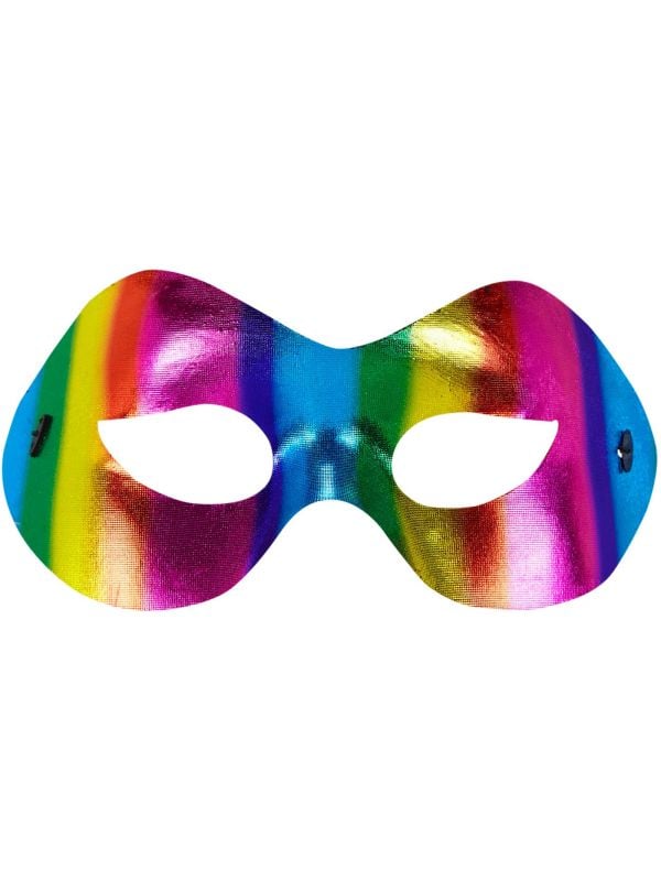 Regenboog oogmasker uniseks