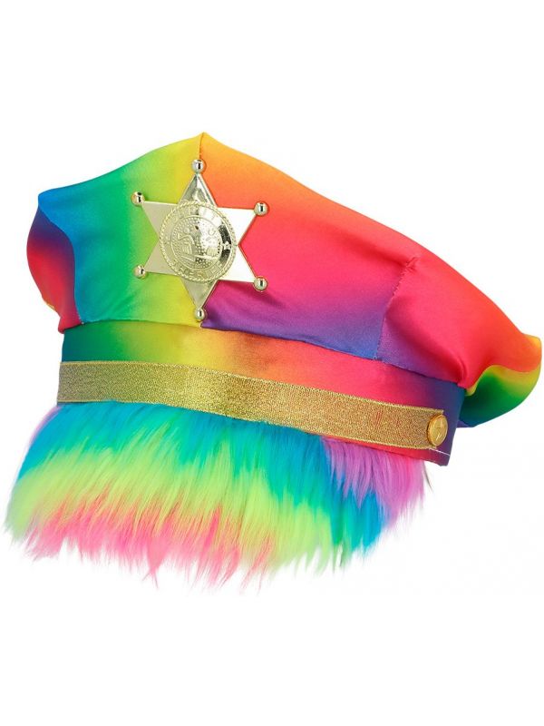 Regenboog sheriff politie pet gaypride