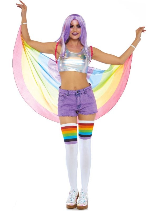 Regenboog vleugels carnaval main product photo