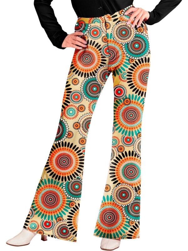 Retro hippie pantalon vrouwen