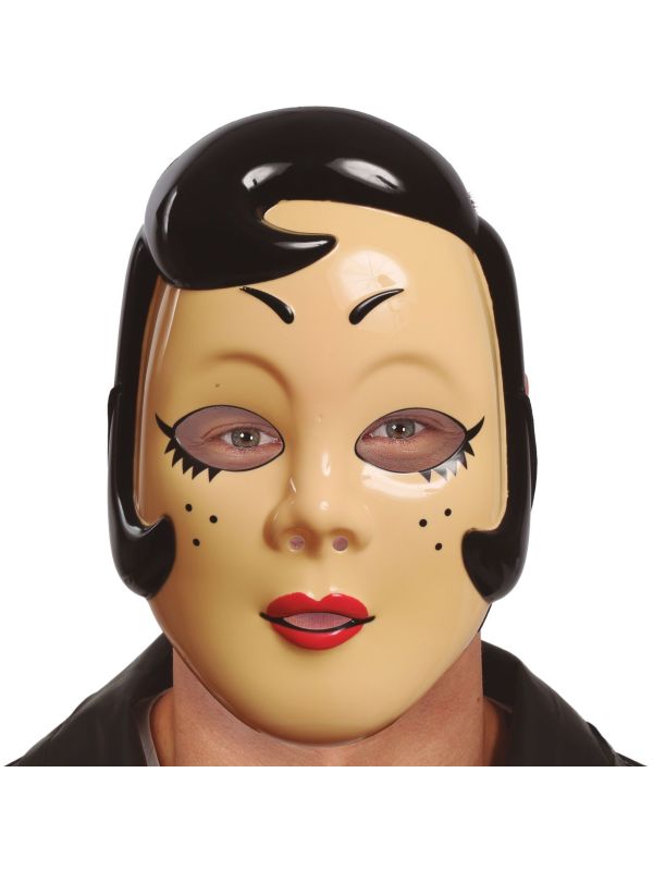 Retro vrouwen masker main product photo