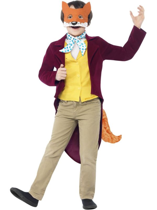 Roald Dahl fantastische meneer Vos kostuum paars main product photo