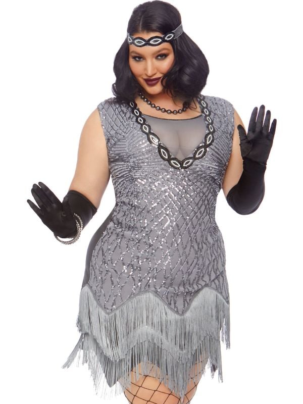Roaring Twenties jurkje plussize main product photo