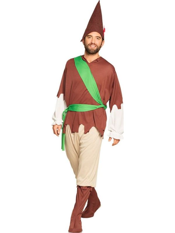 Robin Hood hulpje kostuum heren