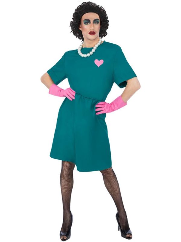 Rocky Horror Show Frank N Furter Chirurg Mannen Blauw main product photo