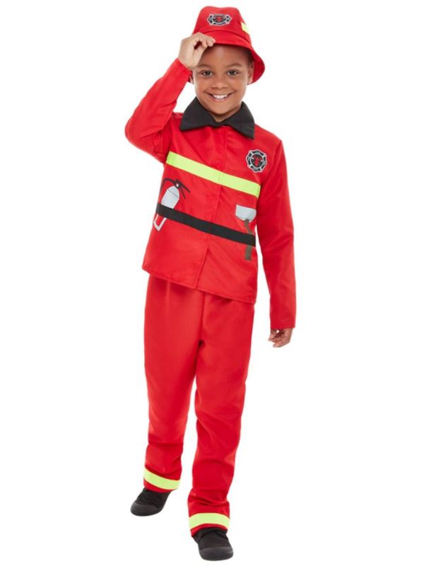 Rode brandweer pakje jongens main product photo