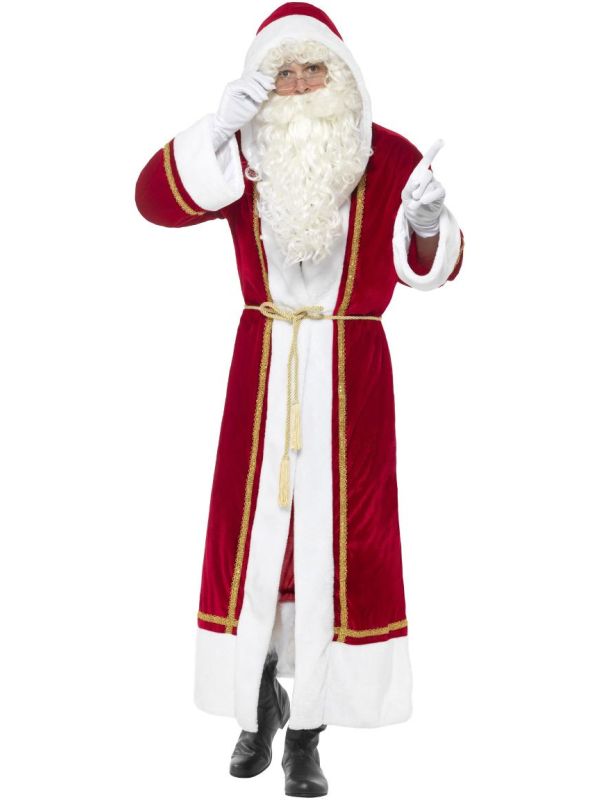 Rode kerstman mantel main product photo