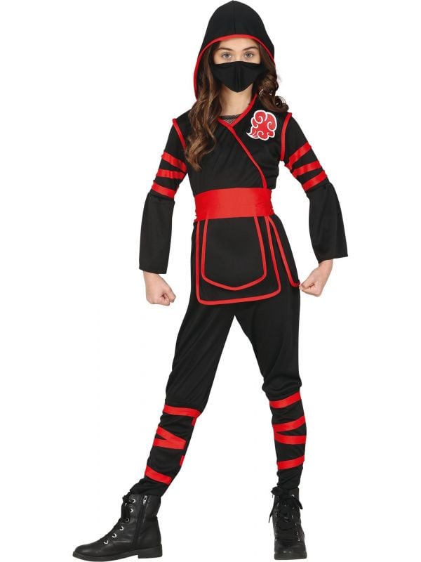 Rode Ninja outfit kind