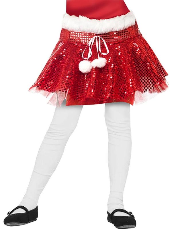 Rode pailletten tutu kind main product photo