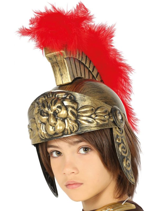 Romeinse gladiator helm kind