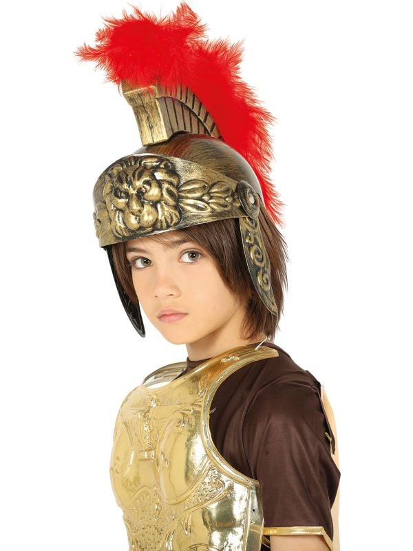 Romeinse gladiator helm kind