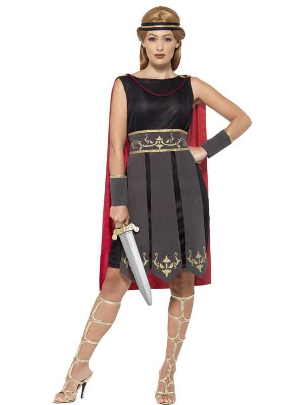 Romeinse krijger dames kostuum