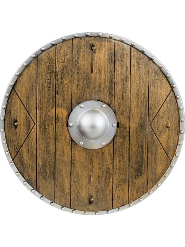 Rond ridder schild hout