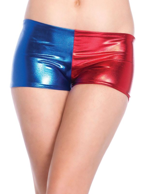 Rood blauwe shorts main product photo