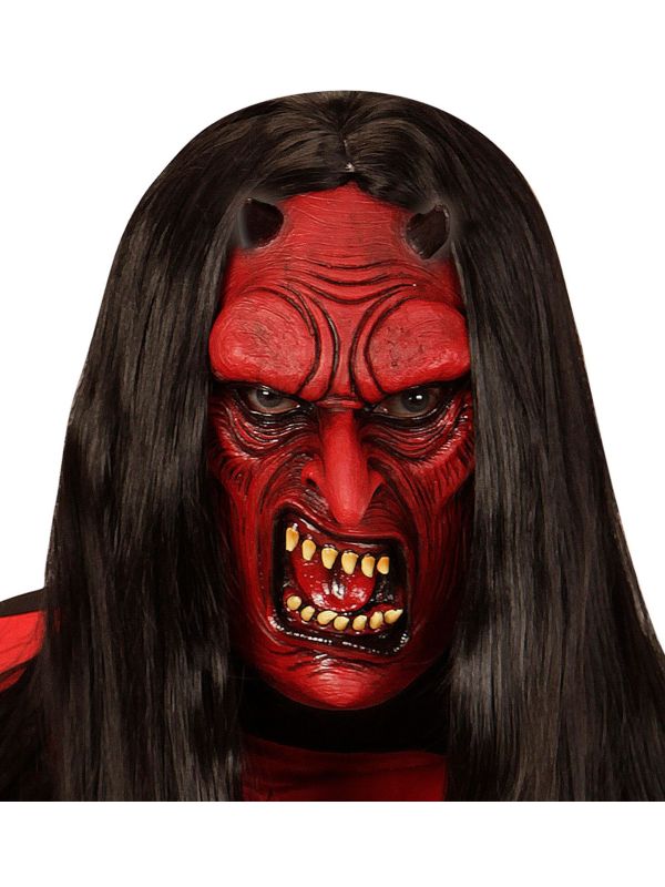 Rood duivel masker kind main product photo
