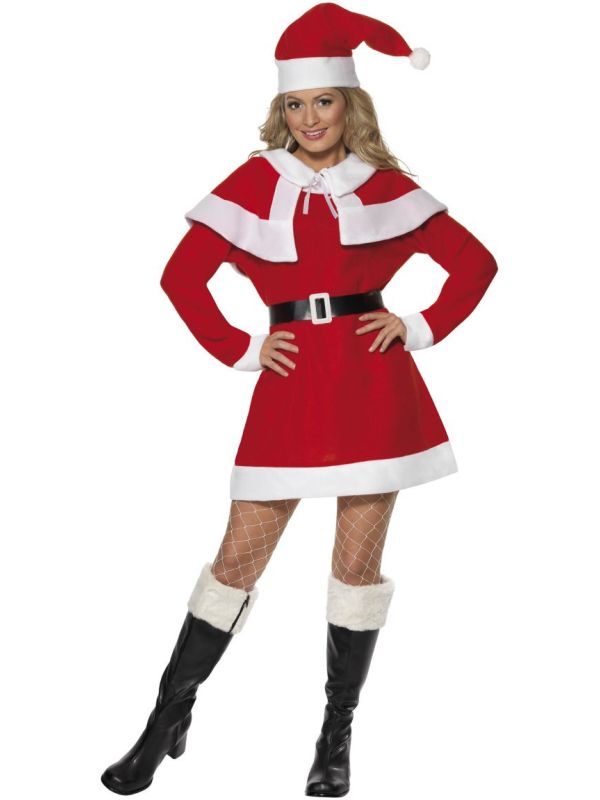 Rood kerst dames kostuum main product photo