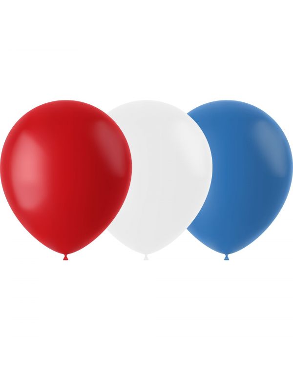Rood Wit Blauw ballonnen set Holland