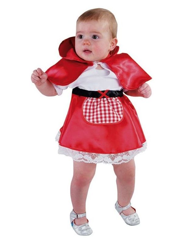 Roodkapje jurkje baby main product photo
