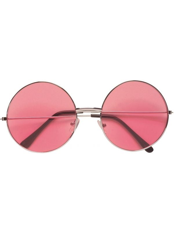 Roze 70s bril