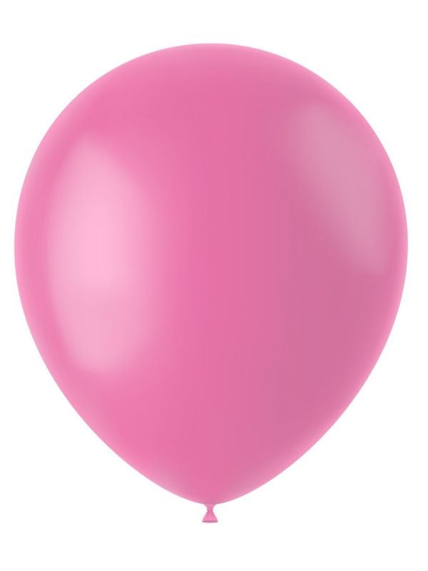 Roze ballonnen matte kleur