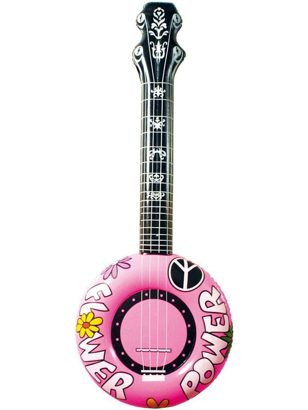 Roze banjo opblaasbaar