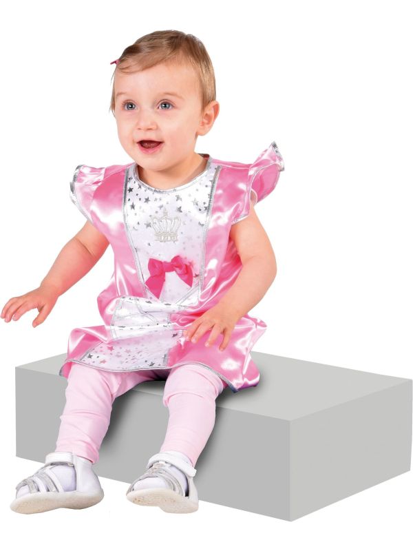 Roze jurk baby's prinses main product photo
