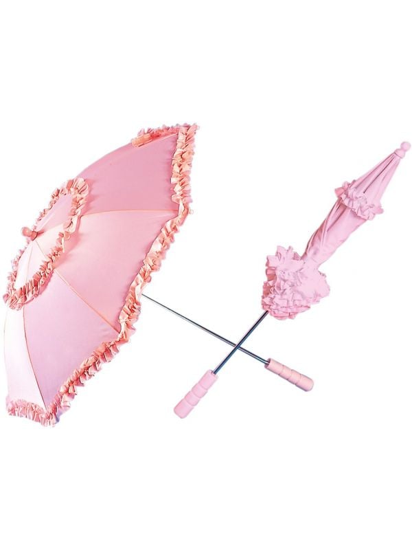 Roze klassieke paraplu