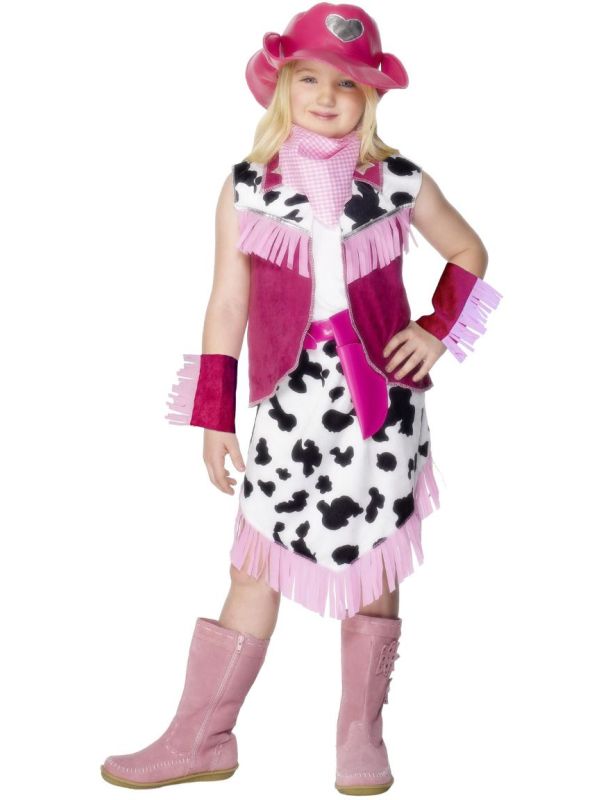 Roze meisjes rodeo outfit main product photo