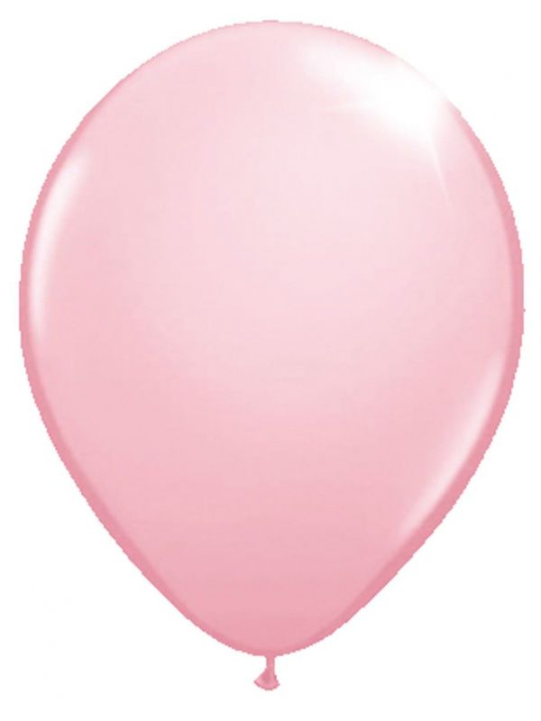 Roze metallic ballonnen 10 stuks