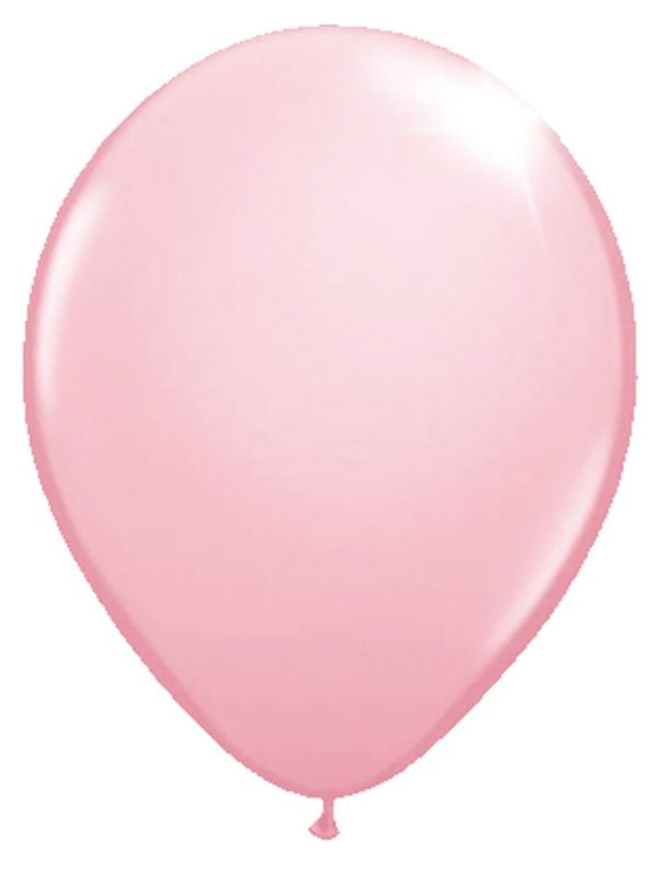 Roze metallic ballonnen 10 stuks