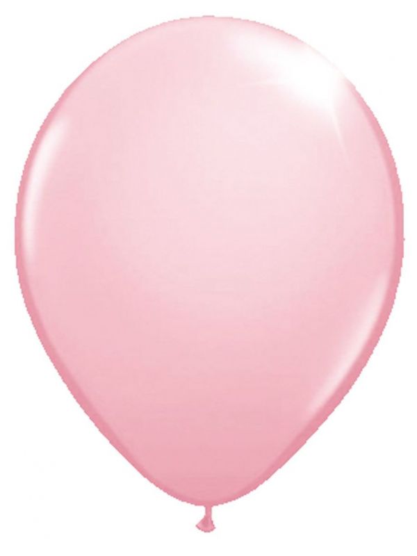 Roze metallic ballonnen 50 stuks 30cm