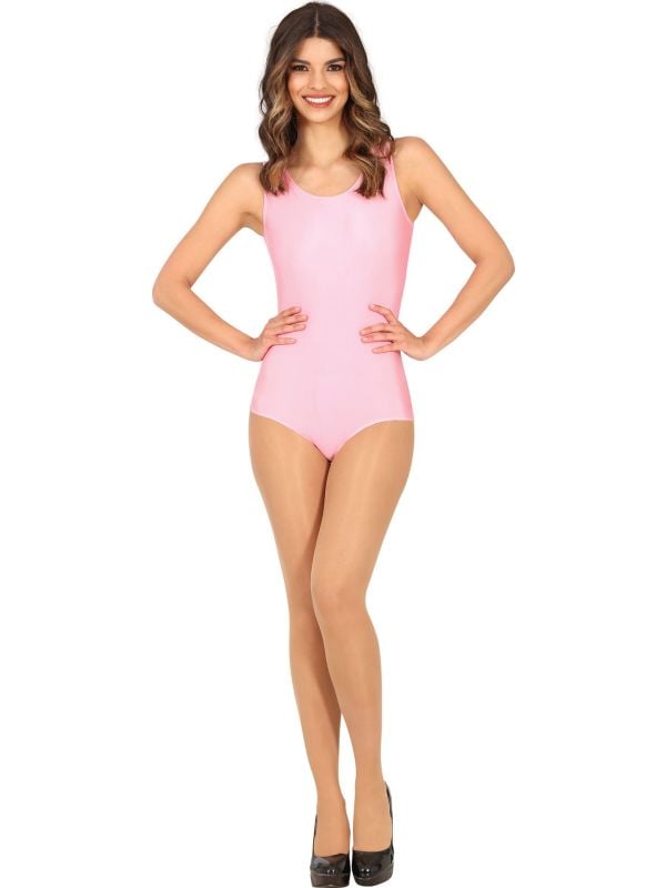 Roze Mouwloos Maillot Dames main product photo