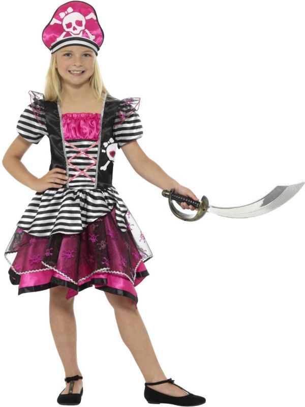 Roze piraat meisjes pakje main product photo