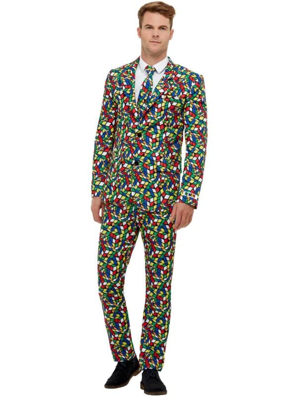 Rubik's cube heren maatpak