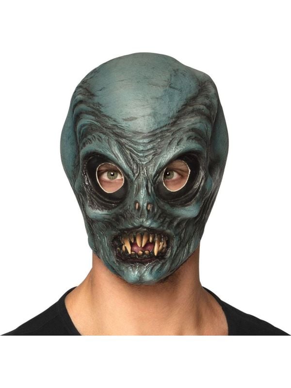 Ruimtemonster alien hoofdmasker main product photo