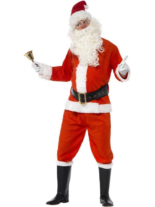 Santa kostuum mannen