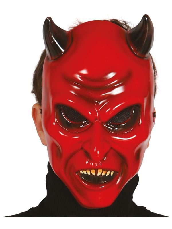 Satan gezichtsmasker pvc