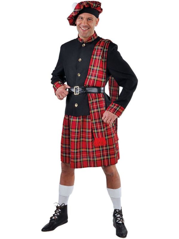 Schots kostuum mannen magic main product photo