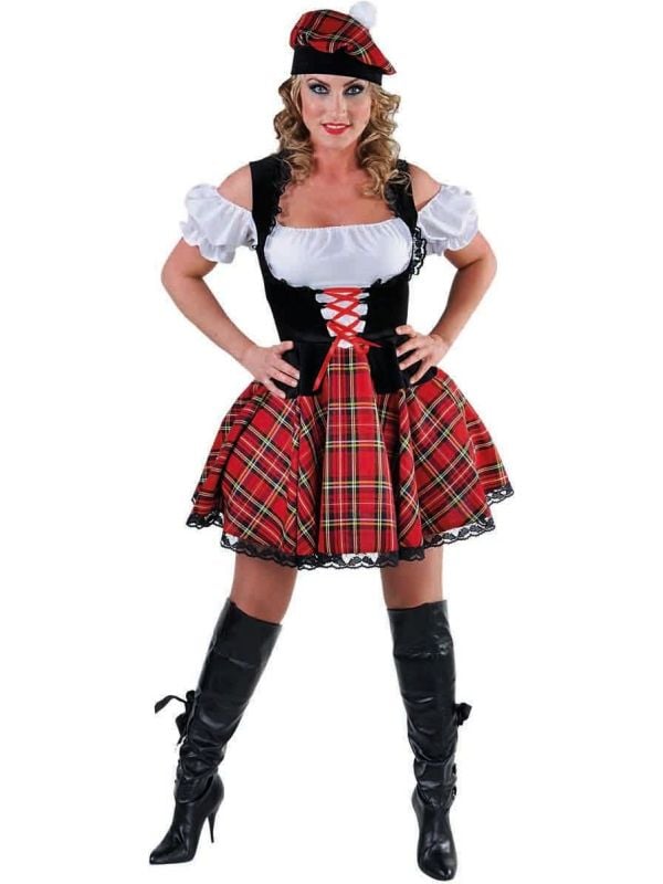 Schots vrouwen kostuum