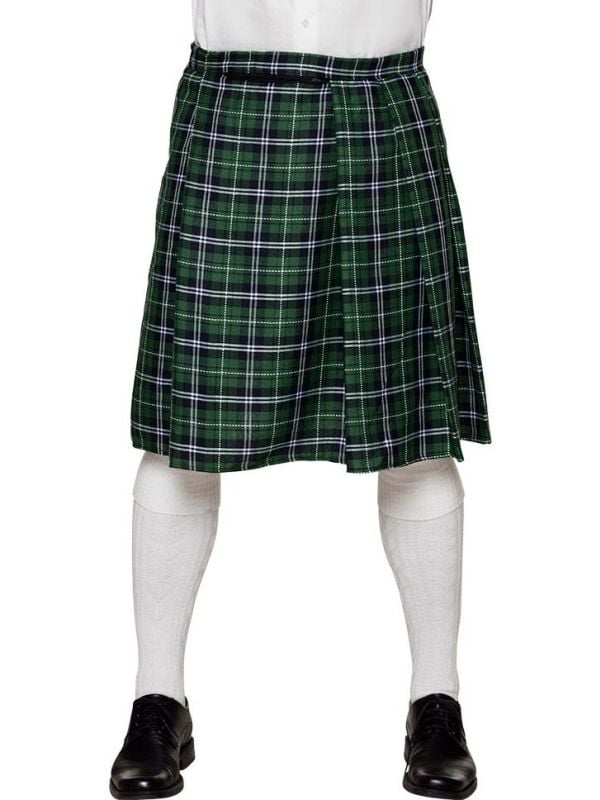 Schotse kilt heren groen