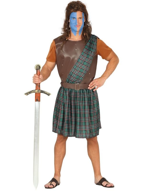 Schotse krijgers outfit