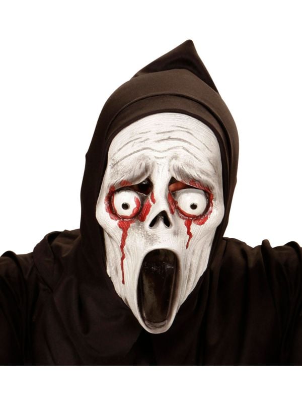 Scream masker met bloedende ogen kind main product photo