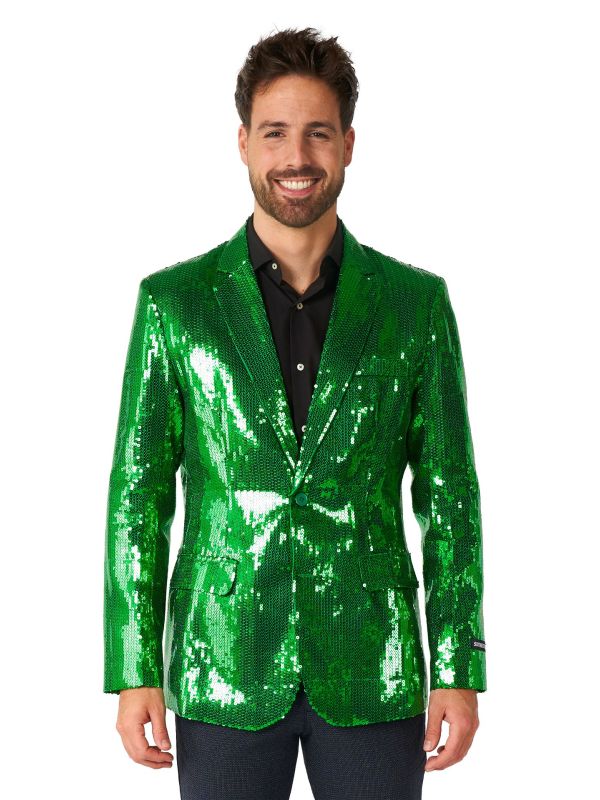 Sequins Green heren