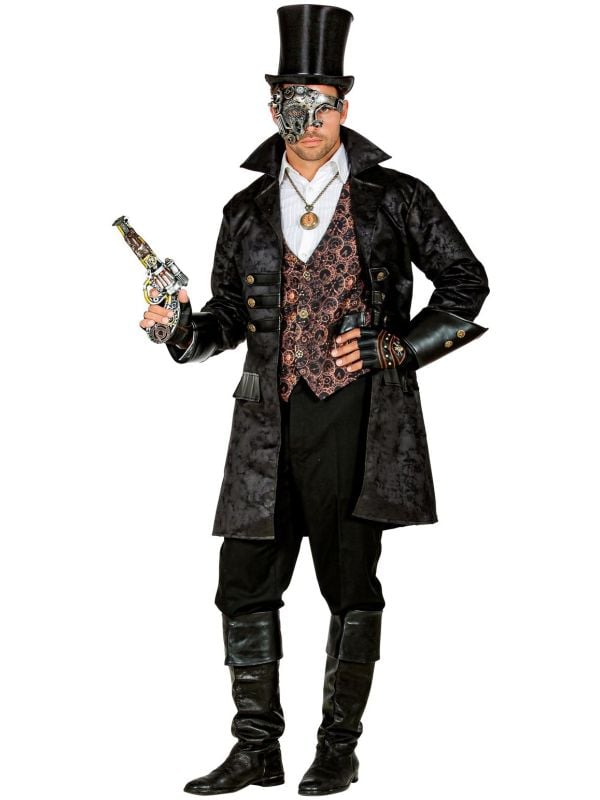 Serano steampunk piraat jas heren