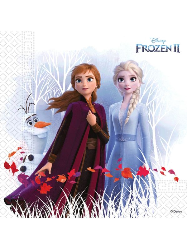 Servetten eco frozen 2 feestje 20 stuks