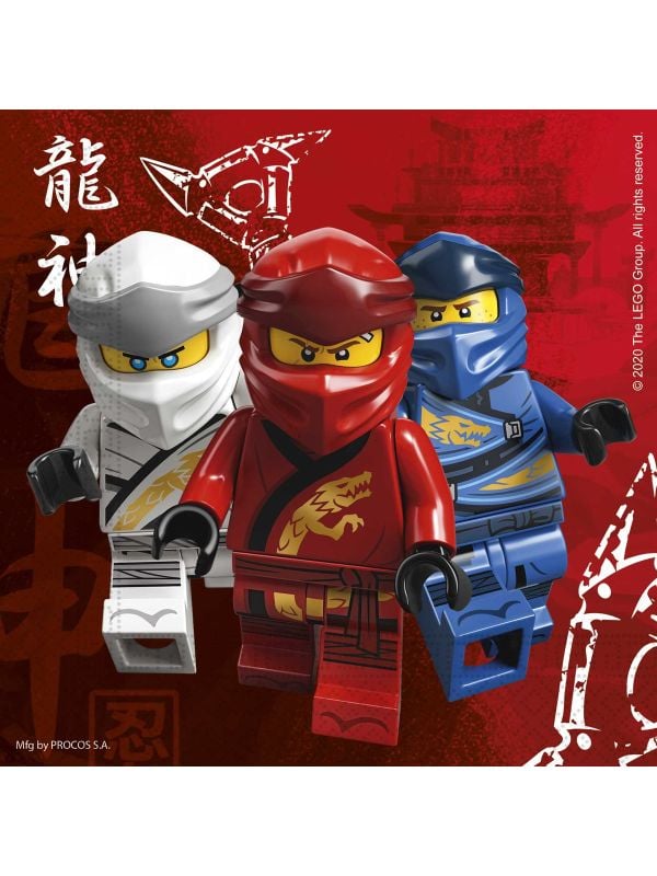 Servetten eco ninjago lego 20 stuks