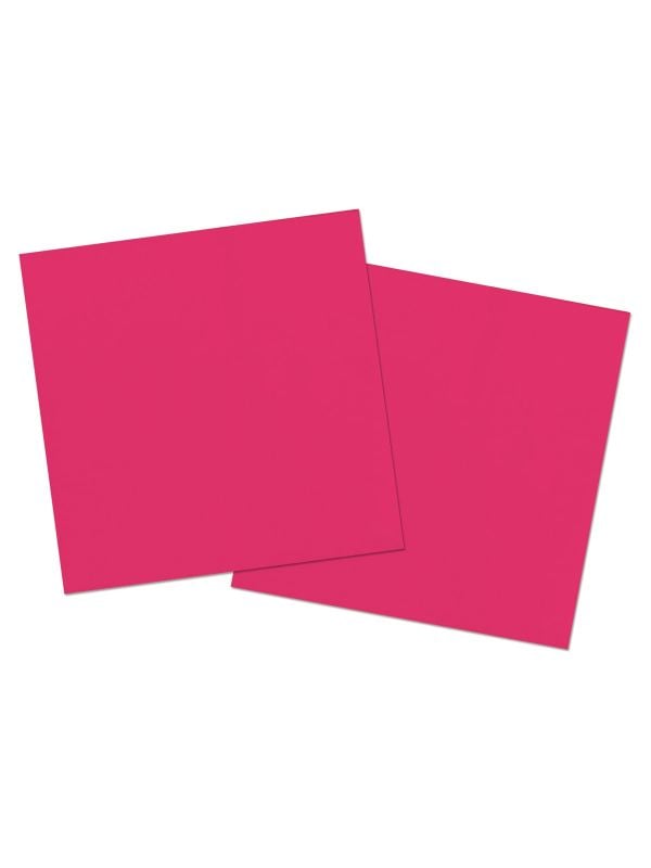 Servetten roze 20 stuks