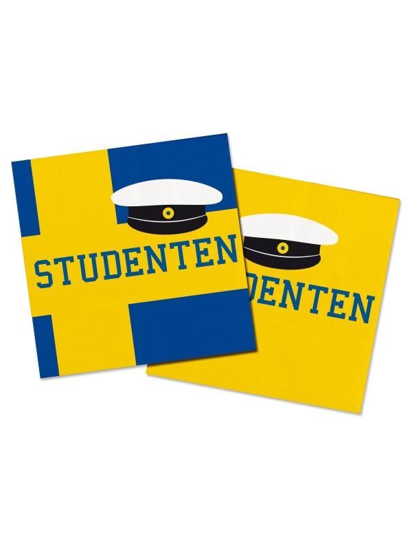 Servetten studentenfeestje 20 stuks