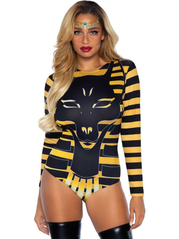 Sexy bodysuit anubis goud main product photo