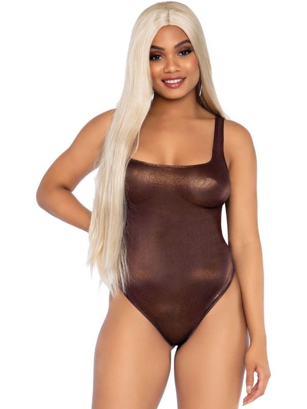 Sexy bodysuit basic brons